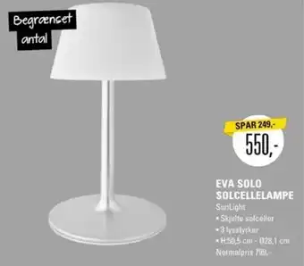 EVA SOLO SOLCELLELAMPE