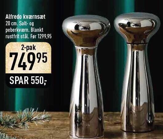 Imerco Alfredo kværnsæt 20 cm tilbud