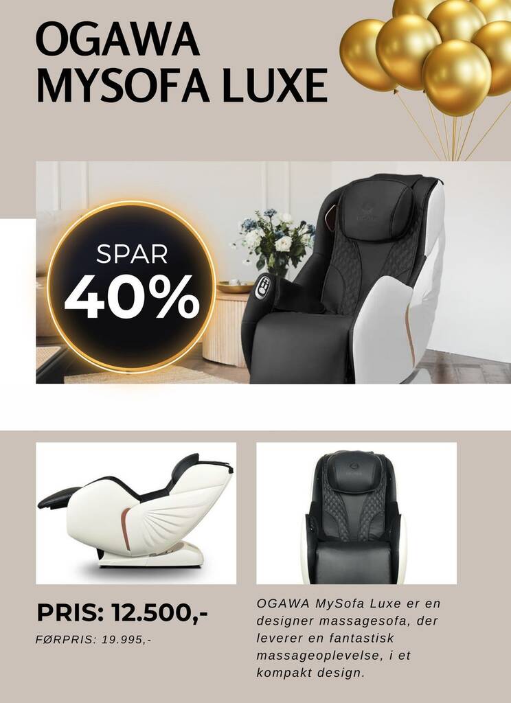 IWAO Ogawa mysofa luxe tilbud