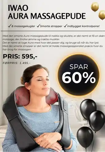 IWAO Iwao aura massagepude tilbud