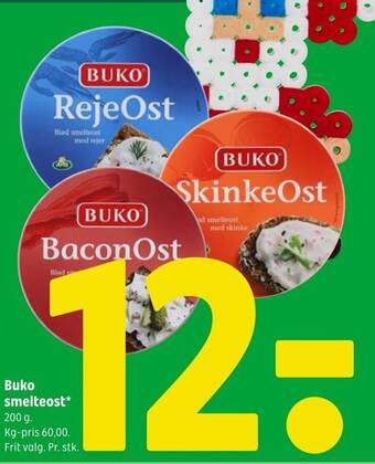 Coop 365 Buko smelteost tilbud