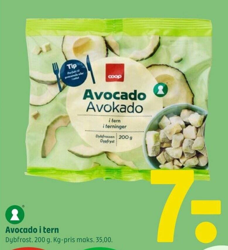 Coop 365 Avocado i tern tilbud