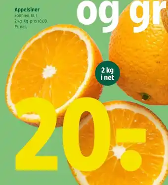 Coop 365 Appelsiner tilbud