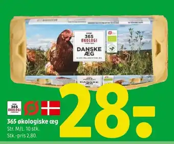 Coop 365 365 økologiske æg tilbud