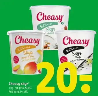 Coop 365 Cheasy skyr tilbud