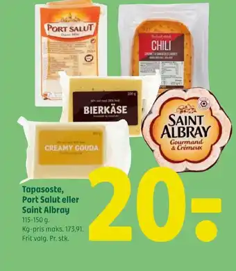 Coop 365 Tapasoste, Port Salut eller Saint Albray tilbud