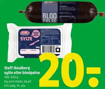 Coop 365 Steff Houlberg sylte eller blodpølse tilbud