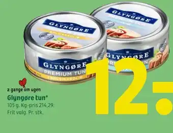 Coop 365 Glyngøre tun tilbud