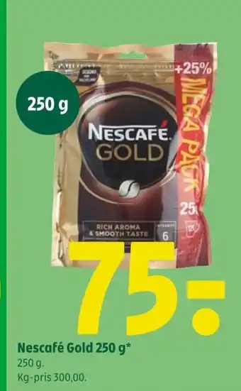 Coop 365 Nescafé Gold 250 g tilbud