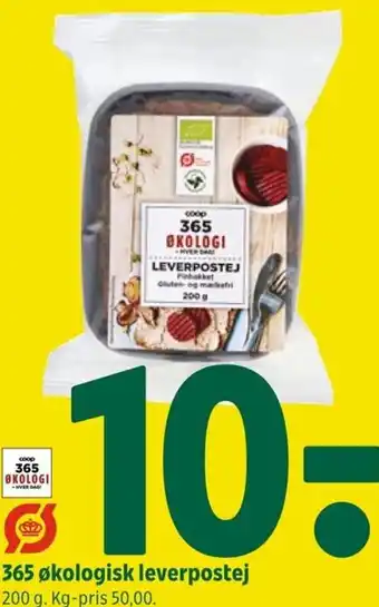 Coop 365 365 økologisk leverpostej tilbud