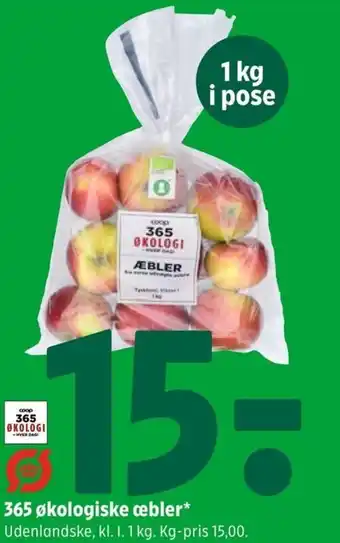 Coop 365 365 økologiske æbler tilbud