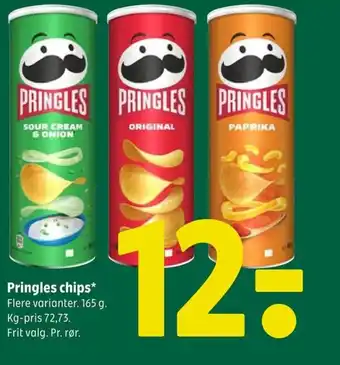 Coop 365 Pringles chips tilbud