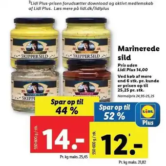 Marinerede sild