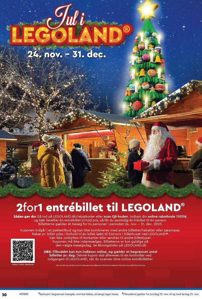 Lidl Jul i legoland tilbud