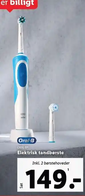 Lidl Oral-b eltandbørste tilbud