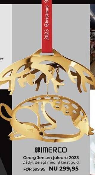 Tarup Center Georg jensen juleuro 2023 tilbud