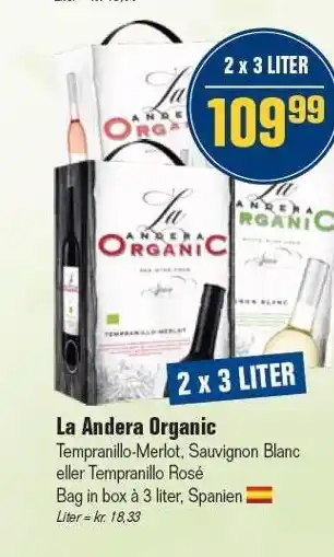 Otto Duborg La andera organic tilbud