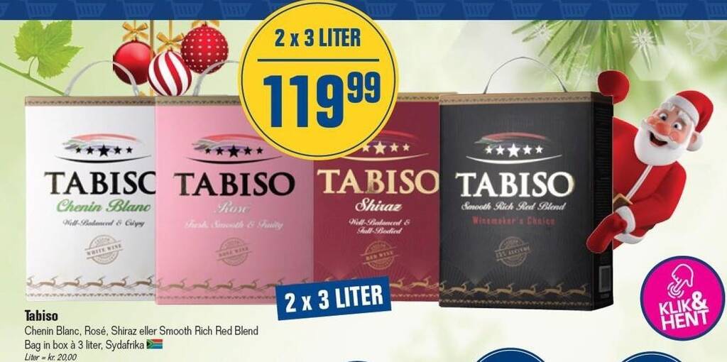 Otto Duborg Tabiso tilbud