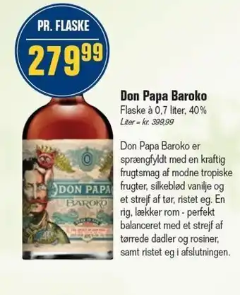 Otto Duborg Don papa baroko tilbud