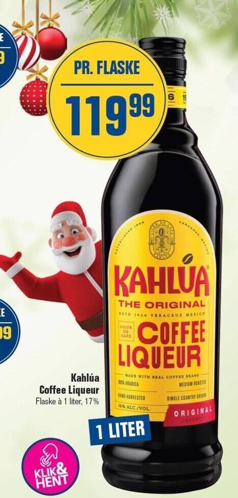 Otto Duborg Kahlúa coffee liqueur tilbud