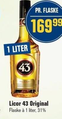 Otto Duborg Licor 43 original tilbud