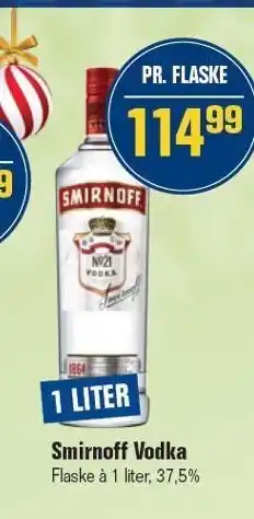 Smirnoff vodka