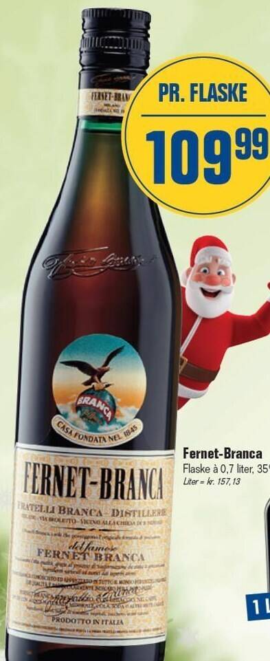 Otto Duborg Fernet-branca tilbud
