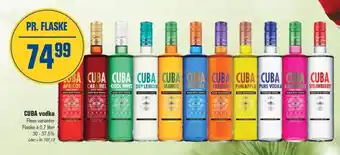 Otto Duborg Cuba vodka tilbud
