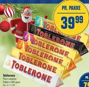 Otto Duborg Toblerone tilbud