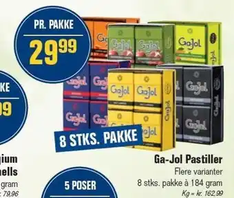 Ga-jol pastiller