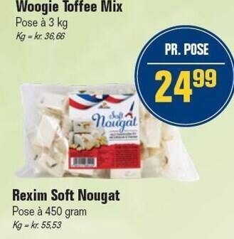 Otto Duborg Rexim soft nougat tilbud