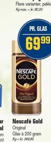 Otto Duborg Nescafé gold tilbud