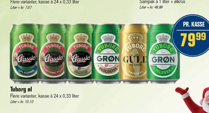 Otto Duborg Tuborg øl tilbud