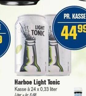 Otto Duborg Harboe light tonic tilbud