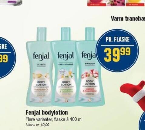 Otto Duborg Fenjal bodylotion tilbud