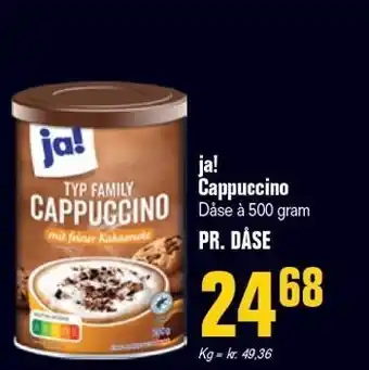 Otto Duborg Ja! cappuccino tilbud