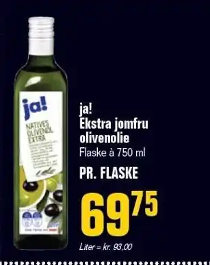 Otto Duborg Ja! ekstra jomfru olivenolie tilbud