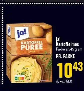 Otto Duborg Ja! kartoffelmos tilbud
