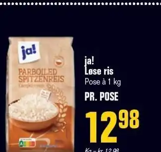 Otto Duborg Ja! løse ris tilbud