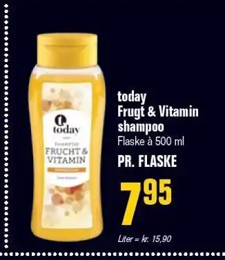 Otto Duborg Today frugt & vitamin shampoo tilbud