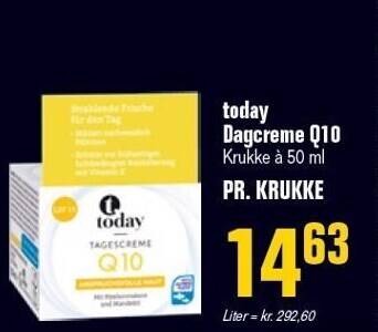 Otto Duborg Today dagcreme q10 tilbud