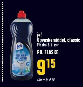 Otto Duborg Ja! opvaskemiddel, classic tilbud