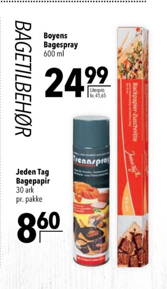 Citti Boyens margarine-flydende tilbud