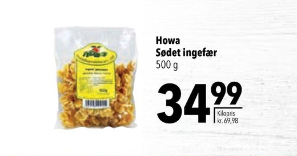 Citti Howa ingefær tilbud