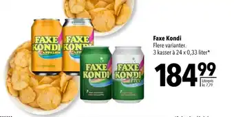 Citti Faxe kondi sportssodavand tilbud