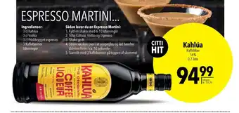 Kahlua likør