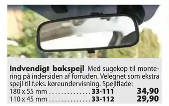 Indvendigt bakspejl