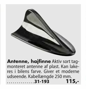 Antenne, hajfinne