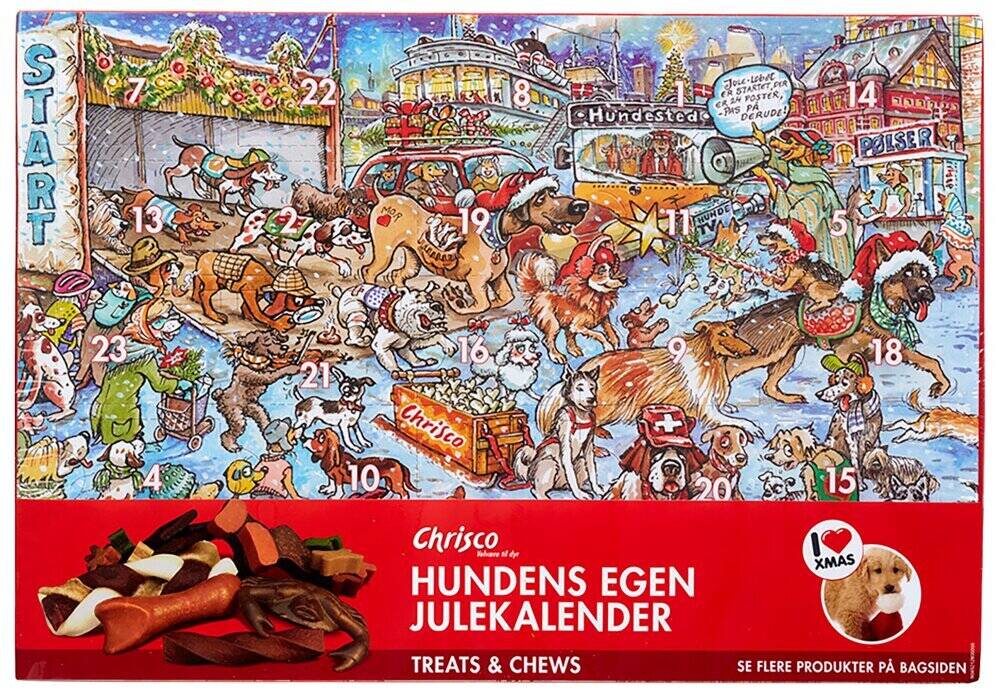 Harald Nyborg Chrisco hundens egen julekalender tilbud