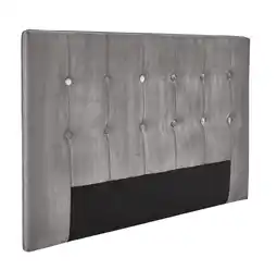 Nocturne exclusive velour safe sengegavl 188 x 116 x 10 cm